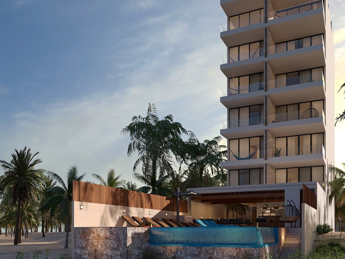 Bruna Beach Tower, departamentos en Chelem, Mérida · foto 2