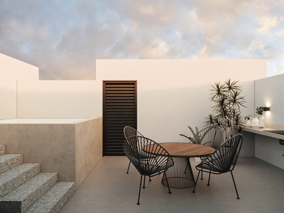 Privada Almavera, casas en San Juan Bautista, Mérida · foto 5