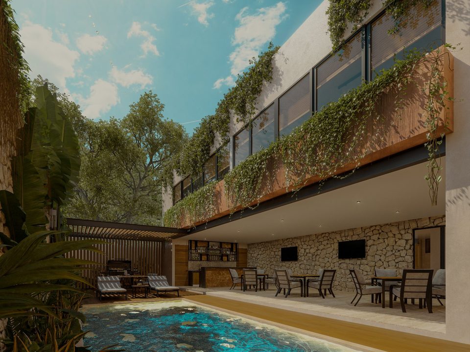 Terana, departamentos en Temozón Norte, Mérida · foto 2