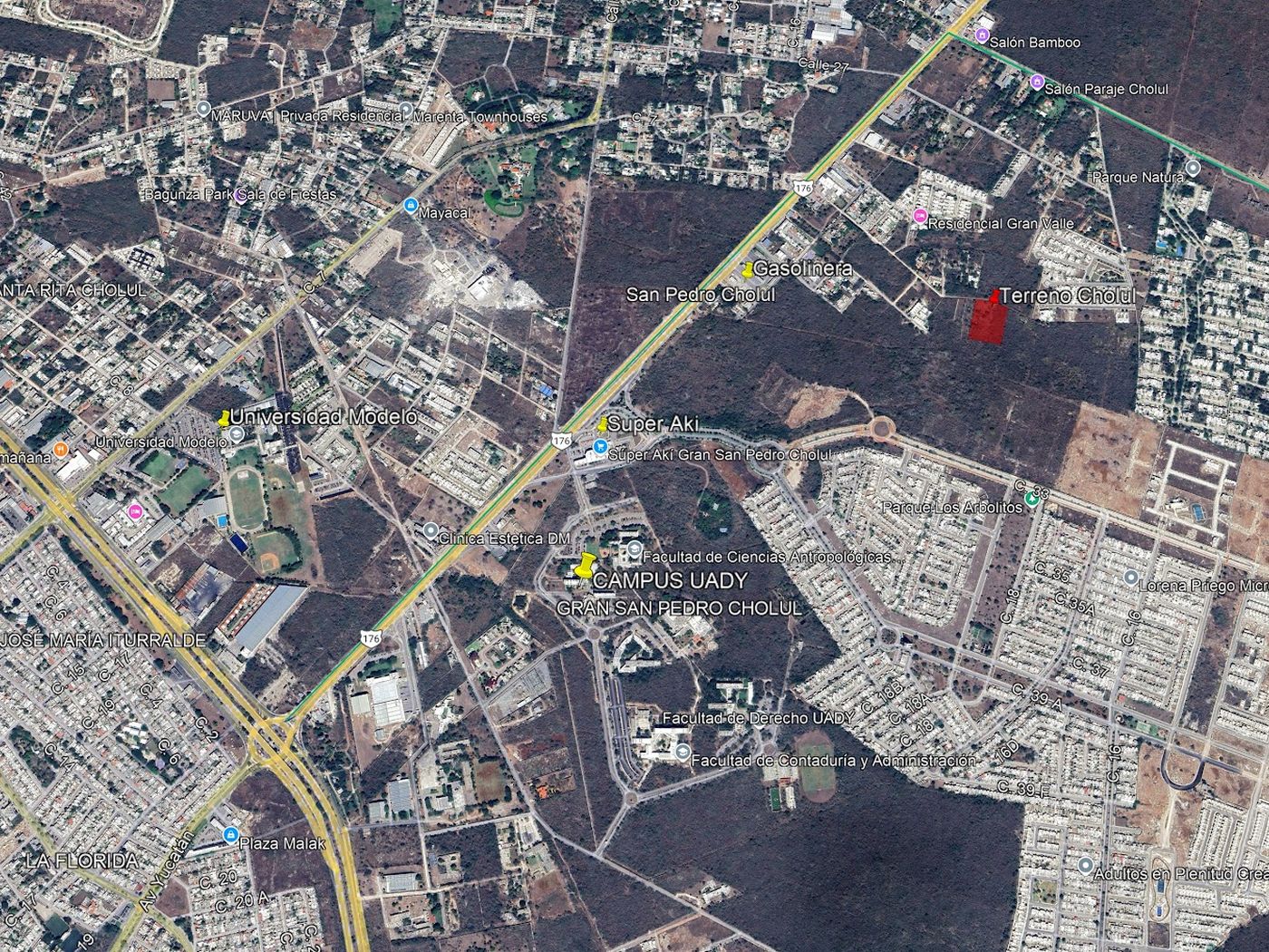 Terreno Cholul, terrenos en Cholul, 4 km del periferico, Yucatán · foto 3