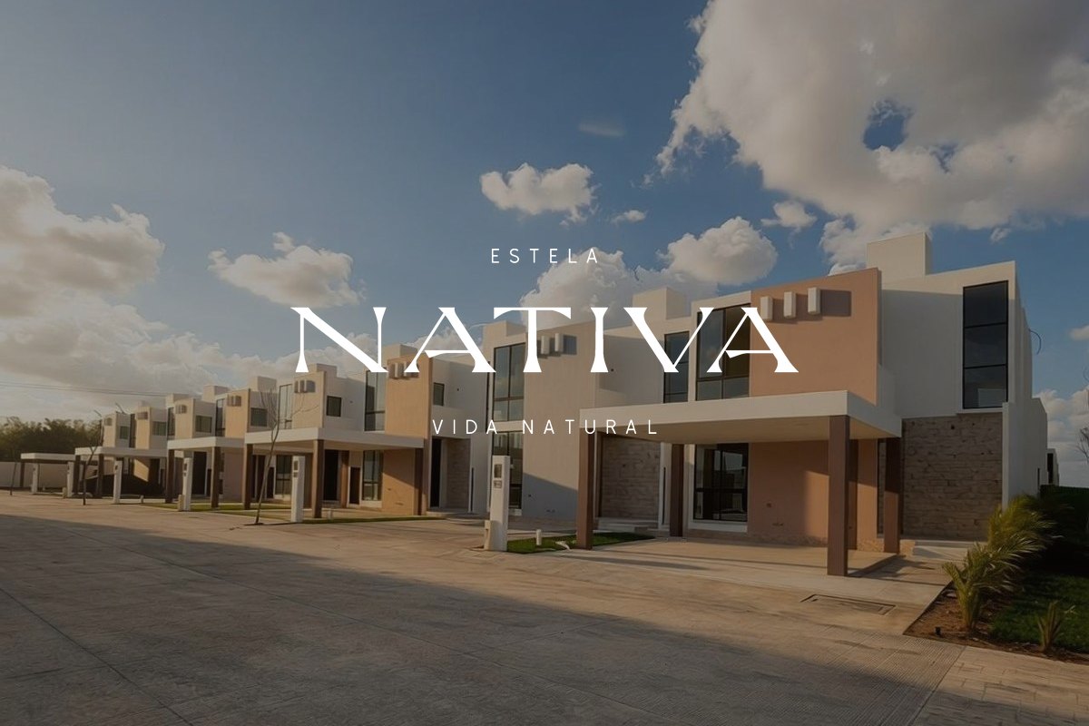 Estela Nativa, casas en Conkal, Yucatán · foto 1