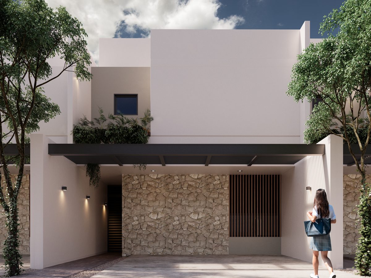 Zikil 79, casas en Núcleo Sodzil, Mérida · foto 2